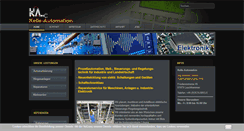 Desktop Screenshot of kelle-automation.de