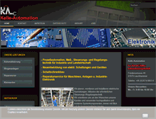 Tablet Screenshot of kelle-automation.de